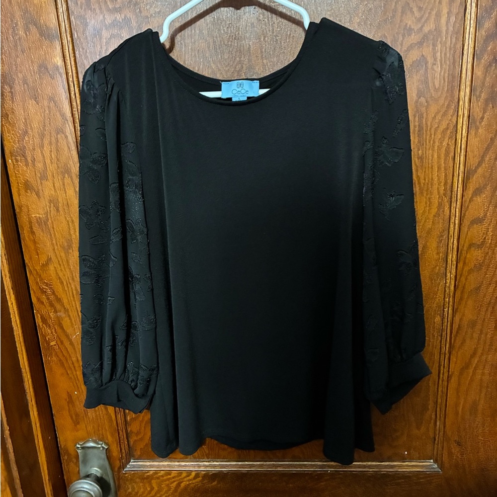 Elegant Black Women's Top